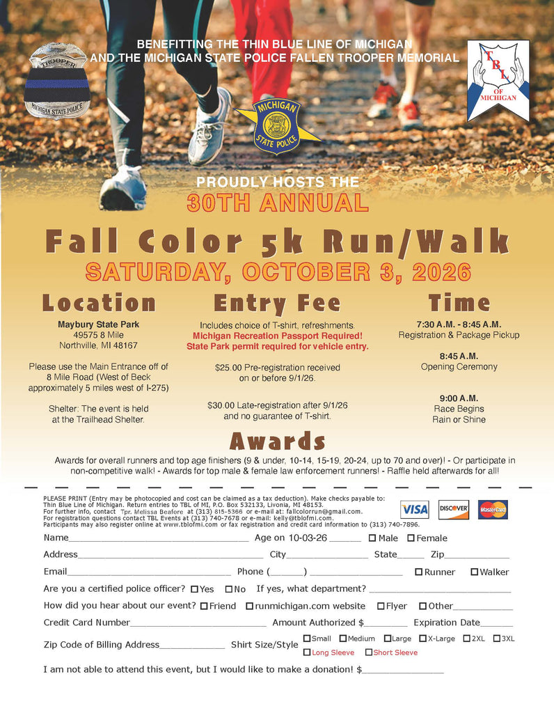Fall Color Run/Walk 2026