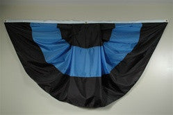 Thin Blue Line Bunting Flag